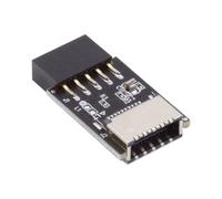 KALANKA-Cablecc Adaptateur d'extension mâle USB 3.1 de type A type E vers USB 2.0 9 broches 10 broches