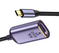 KALANKA-Cablecc Câble USB 4 Type-C USB-C Source vers Displayport DP Femelle Affichage 8K 60HZ UHD 4K Moniteurs