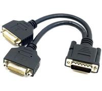 KALANKA-Cablecc DMS-59 Câble d'extension répartiteur mâle vers double DVI 24 + 5 femelles pour cartes graphiques et moniteurs