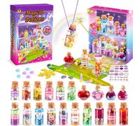 KALANKA-Cadeau Fille 5 6 7 8 9 10 Ans, Potion Magique Enfant Sable Fee Clochette Jouet Loisirs Créatifs Activite Manuelle Fille 6-12 Ans Bricolage Noel Jeux Creatif