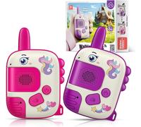 KALANKA-Cadeau Licorne Fille 4 5 6 7 Ans, Jouets Walkies Talkies 3-6 Ans Filles Cadeaux Talkie-Walkie Licorne Cadeaux de Noël Enfants 3-7 Ans Walky Talky Enfants Jeux d'extérieur Cadeau Anniversaire