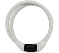 Kalanka-Cadenas De Vélo Pour Enfants Chaîne De Vélo Résistante Aux Intempéries Cadenas À Combinaison Facile À Utiliser Câble Antivol De Vélo Pour Enfants Accessoires De Vélo (Blanc)