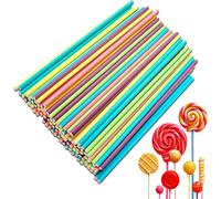 KALANKA-Cake Pop, 300 Pop Sticks Colorés de 15 cm Pour Bâtonnets à Gâteaux, Desserts et Chocolats