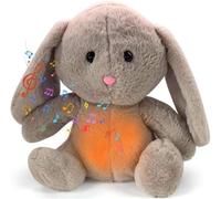 Kalanka-Câlins Bonne Nuit Peluche, Doudou Qui Respire, Peluche Veilleuse Bébé Musicale Et Lumineuse,Endormir Lapin,Eluche Détente, Peluche Veilleuse, Aide Au Sommeil Pour Bébé, Sons Apaisants