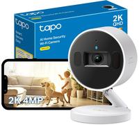 KALANKA-Caméra d'intérieur C125 avec obturateur de confidentialité Physique, caméra de sécurité QHD 2K, sans Frais mensuels, détection AI, caméra pour Animaux et bébés, vidéosurveillance, Conversatio