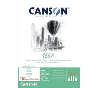 Kalanka-Canson 1557 - Bloc 30 Feuilles De Papier Dessin Blanc A3 - 180g/M²