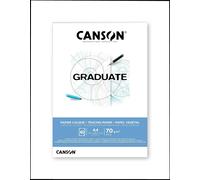 Kalanka-Canson Graduate - Bloc 40 Feuilles De Papier Calque A4-70g/M² - Transparent