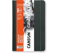 KALANKA-CANSON Graduate Croquis - Carnet 120 pages de papier blanc à croquis 14 x 21.6 cm - 120g/m²