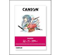 KALANKA-CANSON - GRADUATE - MANGA - Bloc 30 Feuilles - A3-200g/m²