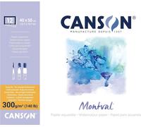 KALANKA-CANSON Montval - Bloc 12 feuilles papier aquarelle - Grain fin - 40 x 50 cm - 300g/m²