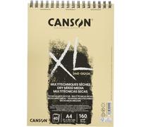 KALANKA-CANSON XL Sand Grain - Album 40 feuilles papier sablé A4 160g/m² - Naturel