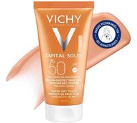 Kalanka-, Capital Soleil, Crème Solaire Teintée Spf50+, Protection Très Large Spectre Uva Et Uvb, Peaux Sensibles Mixtes À Grasses, Fini Naturel Et Poudré, 50 Ml