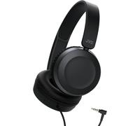 KALANKA-, Caque Supra-aural Pliable, Télécommande et Micro pour Smartphones intégrés aux écouteurs, HA S31M-B-E (Noir)