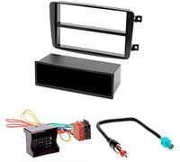 Kalanka-Carav 11-010-24-7 Façade D'autoradio Car Din Set Pour C-Klasse(W203); Clk (W209); G Classe(W463); Viano (W639); Vito