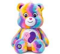 KALANKA-Care Bears Friends for Life Ours 35 cm Peluche ¿ Écologique, Doux & Câlin, Badge en Forme de C?ur, pour Enfants à Partir de 3 Ans, Ours Personnage Collectionnable