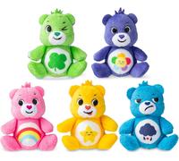 KALANKA-Care Bears Mini Peluches 5 Pièces, Coffret Cadeau de Doudous à Collectionner dès 4 Ans, Petits Oursons Doux pour Filles et Garçons