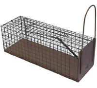KALANKA-CARNASSB Nasse à Rat Socle Bois et Grillage Ultra Resistant, Réutilisable Intérieur et Extérieur