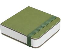 KALANKA-Carnet de Croquis 30 Feuilles de Papier Aquarelle pour Artiste, Carnet de Voyage, Carnet de Voyage carré à Spirale, Collection D'art, Carnet de Croquis, Album pour Dessin (GREEN)
