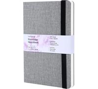 Kalanka-Carnet De Croquis Aquarelle - 300 G - 100 % Coton - 19 X 13 Cm - 24 Feuilles - 48 Pages - Grain Fin - Sans Acide - Pour Aquarelle - À Utiliser Comme Carnet De Croquis De Voyage