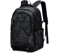 KALANKA-Cartable Garcon Primaire College Grande Sac à Dos Loisir Homme, Sacs Scolaire pour Ordinateur PC Portable 16 Pouces, Sacs pour Voyage Travail Affaire 12 13 14 15 16 17 18 19 20 10-23 Ans Ado