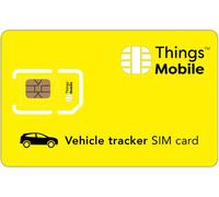 KALANKA-Carte SIM pour GPS Tracker Voiture - - Couverture Mondiale, réseau Multi-opérateur GSM/2G/3G/4G LTE, sans coûts Fixes, sans échéance avec des tarifs compétitifs. 10 € de crédit Inclus