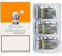 KALANKA-Cartouche Q Pod 0,6/0,8/1,2 ohm 2 ml/3 ml à remplissage latéral pour Sonder Q/Wenax Q/Wenax Q Pro/Wenax Q Mini/Sonder Q2 / Wenax Q2 / Digi Q Vista - Sans nicotine ni liquide