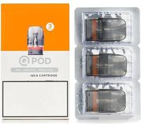 KALANKA-Cartouche Q Pod 0,6/0,8/1,2 ohm 2 ml/3 ml à remplissage latéral pour Sonder Q/Wenax Q/Wenax Q Pro/Wenax Q Mini/Sonder Q2 / Wenax Q2 / Digi Q Vista - Sans nicotine ni liquide