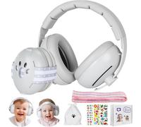 KALANKA-Casque Anti Bruit Bébé,2 en 1 Écouteurs pour Bébés,Bandeau et Arceau Réglable,Protections Auditives pour Bébés de 0 à 48 Mois,Idéal pour Dormir, Voyager, Environnements Bruyants