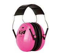 KALANKA-Casque antibruit pour enfants Peltor H510AK, rose. Taille ajustable. Contre des niveaux de bruit de 87 à 98 dB (SNR : 27dB) ; écoles, concerts, festivals, feux d'artifice, événements sportifs
