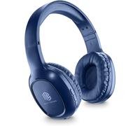 KALANKA- Casque Bluetooth Basic Casque Bluetooth Supra-auriculaire avec Bandeau Extensible - Autonomie 14h - Recharge 2h - Voyant LED et entrée AUX - Couleur Bleu