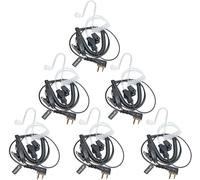 KALANKA-Casque d'écoute Casque PTT en Forme de G 2 Broches pour radios Compatible avec Midland G7 Pro G8 G9 Pro M24 Plus M48 M99 G6 XT G7 XTR Alan HP450 (TB08C01, 6)