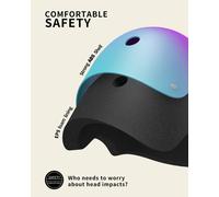 Kalanka-Casque Enfant Ajustable Casque De Vélo Pour Enfant Filles Garçons Skate Casque Antichoc Et Résistant Aux Coups Pour Roller Cyclisme Skateboard Scooter