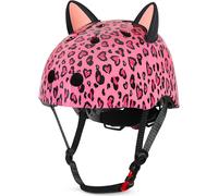 Kalanka-Casque Vélo Enfant Filles 8-14 Ans Casque Trottinette Pour Fille Adolescents Avec Oreilles De Chat Diy, Réglables Casques De Protection Roller Enfant Pour Skateboard, Cyclisme, Patinage