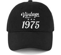 Kalanka-Casquette De Baseball Homme Femme - 30/40/50/60/70 Ans Cadeau Anniversaire, Fête Des Pères, Grand-Père - Casquette Coton Léger, Taille Réglable - Idée Cadeau Unisexe - Style Classique Et Vint