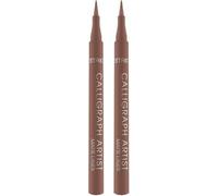 Kalanka-Catrice Calligraph Artist Matte Liner N°010 Marron Résultat Instantané Couleurs Intenses Mates Végétalien Sans Particules De Microplastiques Sans Nanoparticules Sans Parfum 1,1 Ml (Lot De 2)
