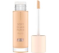 Kalanka-Catrice Soft Glam Fluide Filtre, Base, N° 015, Nude, Nourrissant, Naturel, Brillant, Radieux, Végétalien, Sans Huile, Sans Parfum, Sans Alcool, 1 Pièce (30 Ml)