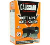 KALANKA-CAUSSADE Boîte Pour Appât Rats & Souris avec Clé de Fermeture Tous Types d'Appâts Sécurité Optimale CARBAVCLEN
