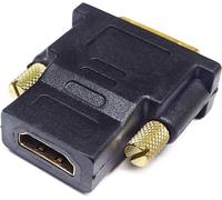 KALANKA-CC20102 Adaptateur DVI-D à HDMI (fiche DVI-D (24 + 1 broches) à la Prise HDMI), contacts plaqués or, (1 pièce), noir