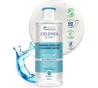 Kalanka-Celenes By Sweden Eau Micellaire Thermale Vegan, 250ml - Nettoyant Visage Pour Peau Sèche&sensible - Eau Micellaire Demaquillante Sans Alcool/Parfum/Paraben - Demaquillage Visage Apaisant Au