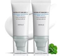Kalanka-Centella Sunscreen Spf 50, Airy-Light Hyalu Cica Water-Fit Sun Lot De 2 Sérums Solaires Pour Le Visage, Protection Longue Durée, Crème Hydratante Centella Madagascar (50 Ml)