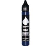 KALANKA-CERNIT CE1500030200C - Un flacon de pâte polymère liquide - Gel 30 ml - Pâte à Modeler à Cuire - Couleur bleu