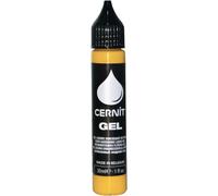 KALANKA-CERNIT CE1500030700C - Un flacon de pâte polymère liquide - Gel 30 ml - Pâte à Modeler à Cuire - Couleur jaune