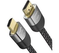 Kalanka-Certified 2.1 8k Hdmi Cable 48gbps 4k120hz Compatible With Soundbar Earc Hdr10 Vrr Dolby Vision Atmos Hdcp 2.2 & 2.3 Gaming Ps5 Xbox Series X Apple Tv Roku Monitor (Ultra High Speed Maya 10ft