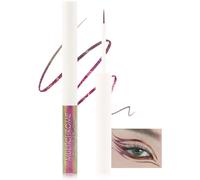Kalanka-Chameleon Crayon Yeux Liquide, Eyeliner Pailleté Métallique Coloré, Waterproof Et Durée, Pointe Ultra-Fine, Multicolore Très Pigmenté Glitter Eyeliner Ombre À Paupières Maquillage-03# Pink Pu