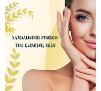 Kalanka-Chandan Poudre De Bois De Santal Bio 100 G Pour Peau, Masque Facial, Culte Tilak, Occasions De Bon Augure 100 % Naturelle, Apaisante, Nettoyante, Rides