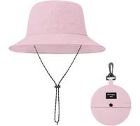 Kalanka-Chapeau De Pêche Pliable En Une Seule Pièce, Conception À Cordon De Serrage Coupe-Vent, Chapeau D'été À Large Bord Anti-Ultraviolet, Adapté À La Protection Solaire En Extérieur, Rose