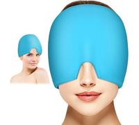 Kalanka-Chapeau Migraine, 180° Bonnet Migraine Relief Cap En Gel, Réutilisable Masque Migraine Et Céphalées, Chapeau De Soulagement Des Maux De Tête Pour Les Migraines Et Soulagement Des Tensions