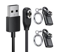 KALANKA-Charger Cable for Shokz Openswim Pro Headset, Magnetic USB Charging Cord for Aftershokz Bone Conduction Bluetooth Headset with 2 Packs Type-C Adapters