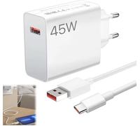 KALANKA-Chargeur 45w et Cable USB C 1M, 6A Rapide Charge Adaptateur Turbo Cable Type C pour Poco X7 M7 Pro M6 Pad 7 6 5 K80 Pro