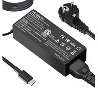 KALANKA-Chargeur 65W/45W USB C Alimentation pour Lenovo ThinkPad X1 Carbon T14 T15 T480 T490 T580 T590 E480 E490 E580 E590 X280 X380 L380,Chromebook HP,ASUS,Acer,Google Type-C AC Chargeur Adaptateur